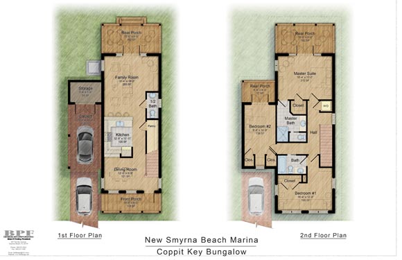 NSB Marina Coppit Key Bungalow Floor Plan 2