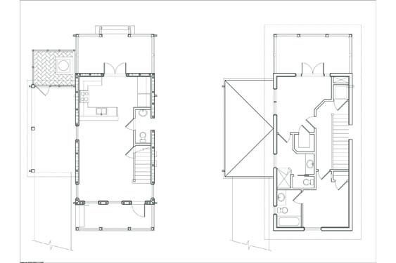 NSB Marina SK Bungalow Floor Plan 1
