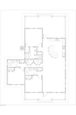 Phillips Ranch L Cabin Floor Plan 1