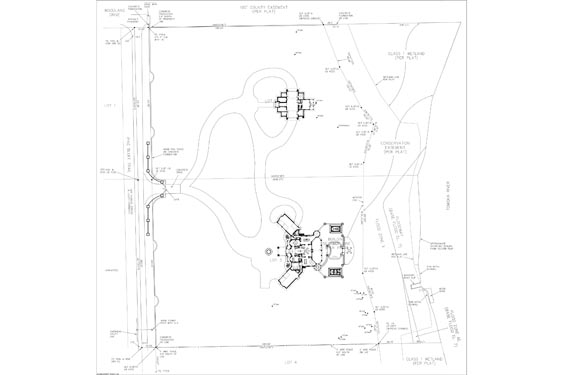 Phillips Residence Site Map