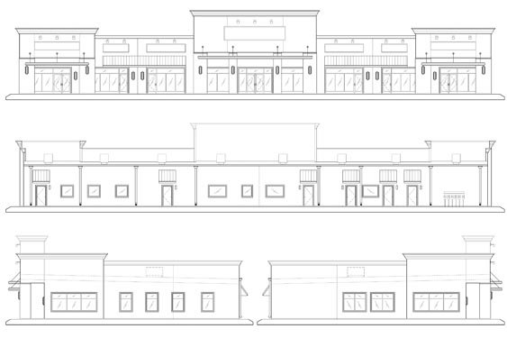 Realty Pros Office Building Project Elevations
