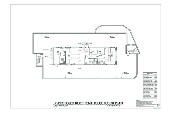 Streamline Hotel Roof Lounge Floor Plan